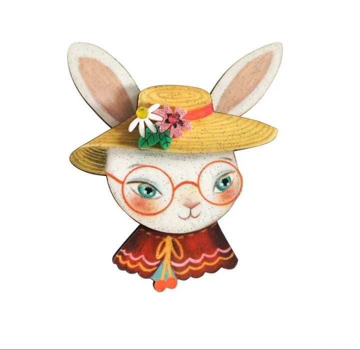 LaliBlue : Easter : Miss Easter Bunny Brooch