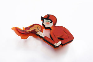 LaliBlue : Circus Freaks : Devil fakir brooch (able to order on request)