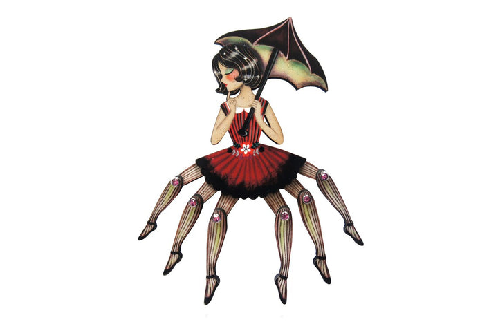 LaliBlue : Circus Freaks : Spider woman brooch [PRE-ORDER]