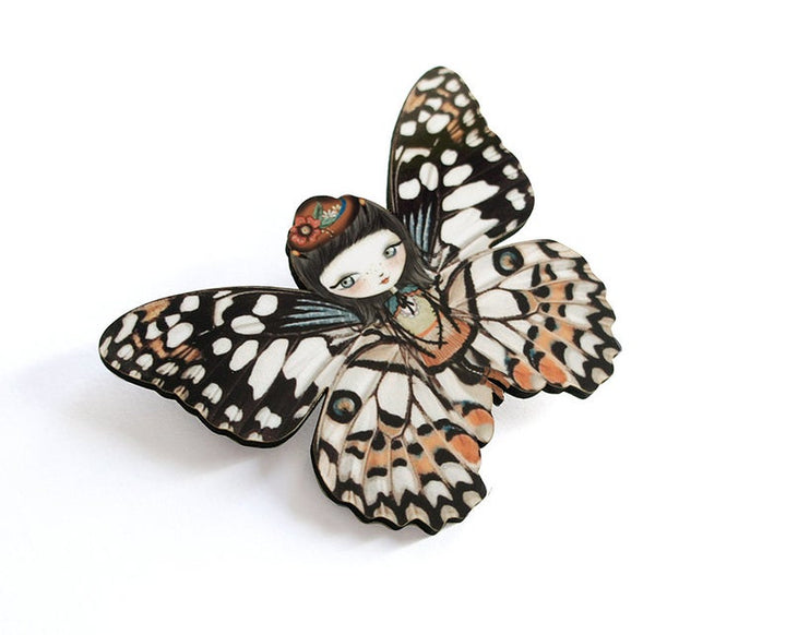 LaliBlue : Nature : Butterfly Brooch