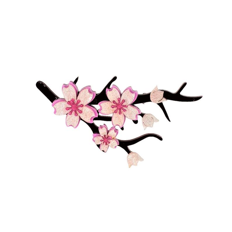 Cherryloco : Enchanted Garden : Sakura blossom brooch