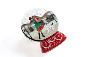 Laliblue : Christmas : Shopping Snow Globe Brooch [PRE-ORDER]