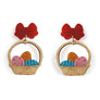 LaliBlue : Easter : Basket of Easter Eggs Earrings
