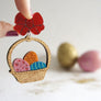 LaliBlue : Easter : Basket of Easter Eggs Earrings