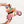Laliblue : Christmas : Girl on scooter with gifts brooch