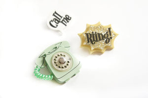 LaliBlue : Wonderful 50's : Pack of three brooches [PRE-ORDER]