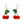 LaliBlue : Wonderful 50's : Cherry earrings [PRE-ORDER]