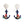LaliBlue : Wonderful 50's : Pair of Nautical Earrings [PRE-ORDER]