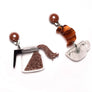 LaliBlue : Classic Films : Coffee Earrings