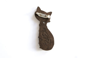 Laliblue : Christmas : Cat with christmas lights Brooch [PRE-ORDER]