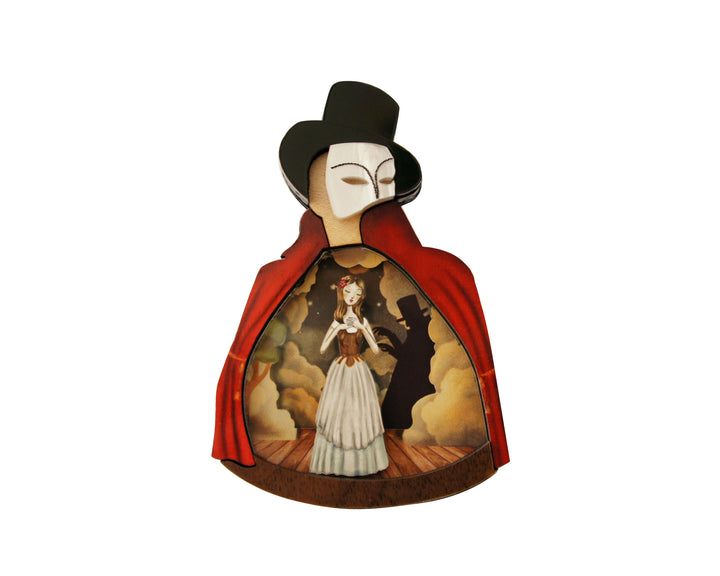 LaliBlue : Halloween : The Phantom of the Opera Brooch [PRE-ORDER]