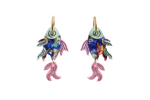 LaliBlue :  Tiki : Fish Earrings [PRE-ORDER]