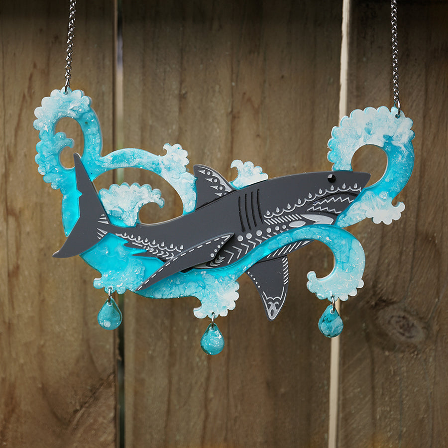 Lost Kiwi Designs : Sharks : Great White Necklace