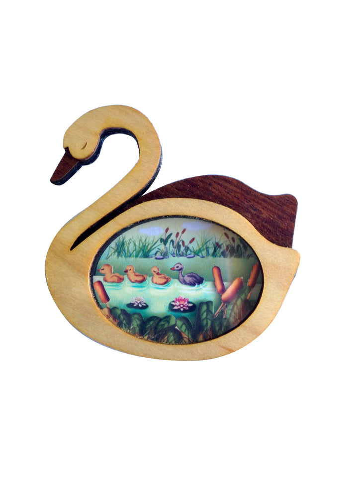 LaliBlue :  Fairytales : The Ugly Duckling Brooch