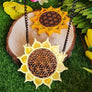 Cherryloco : Sunflower of life necklace