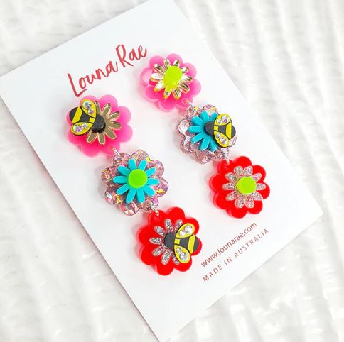 Louna Rae : Lena Bee Dangle Earrings