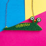 Happy Stuff Studio : Slug Necklace