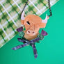 Cherryloco : Scottish Wildlife : Bonnie the highland cow brooch or necklace