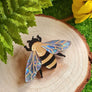 Cherryloco : Small bee brooch